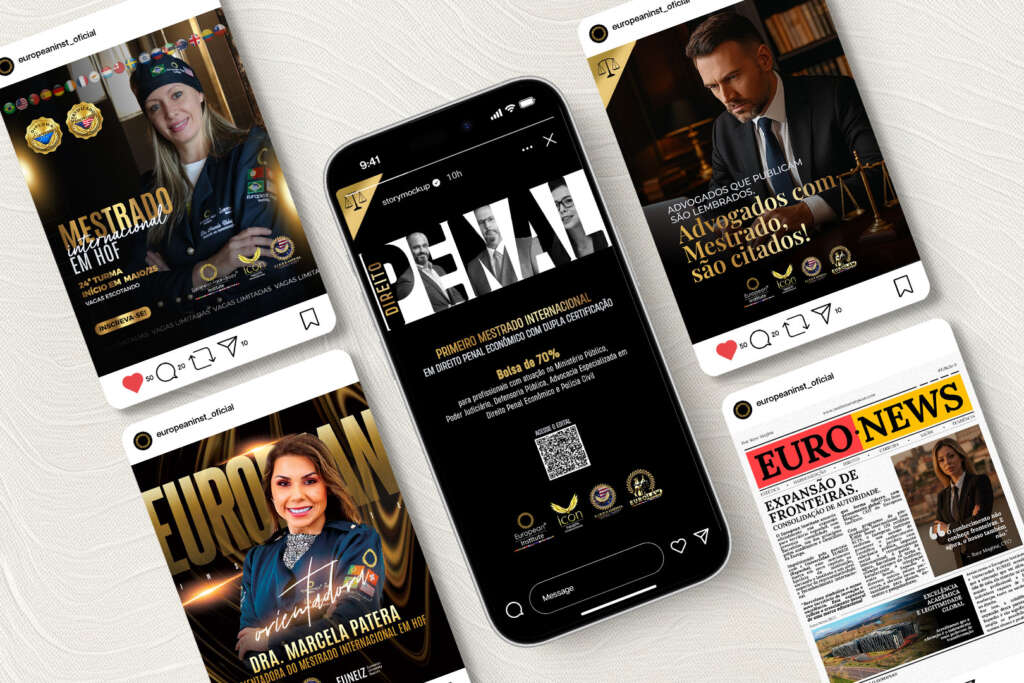 Design para Redes Sociais - European Institute (Portugal)