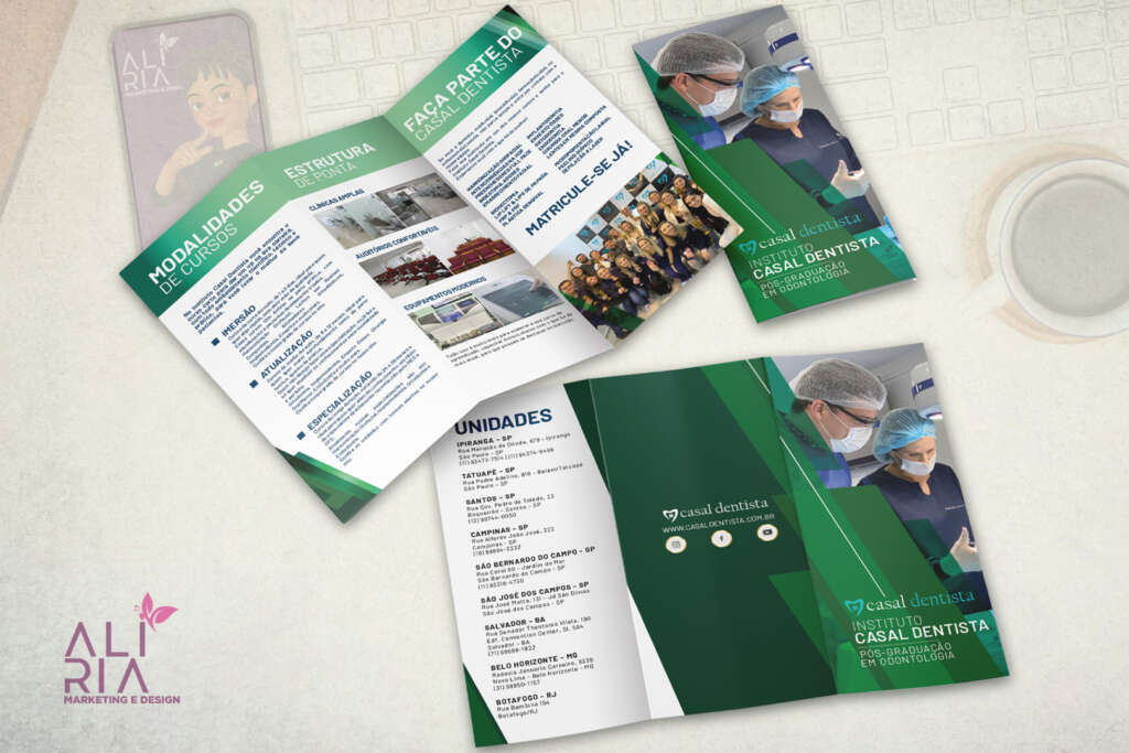 FOLDER 2 DOBRAS - CASAL DENTISTA