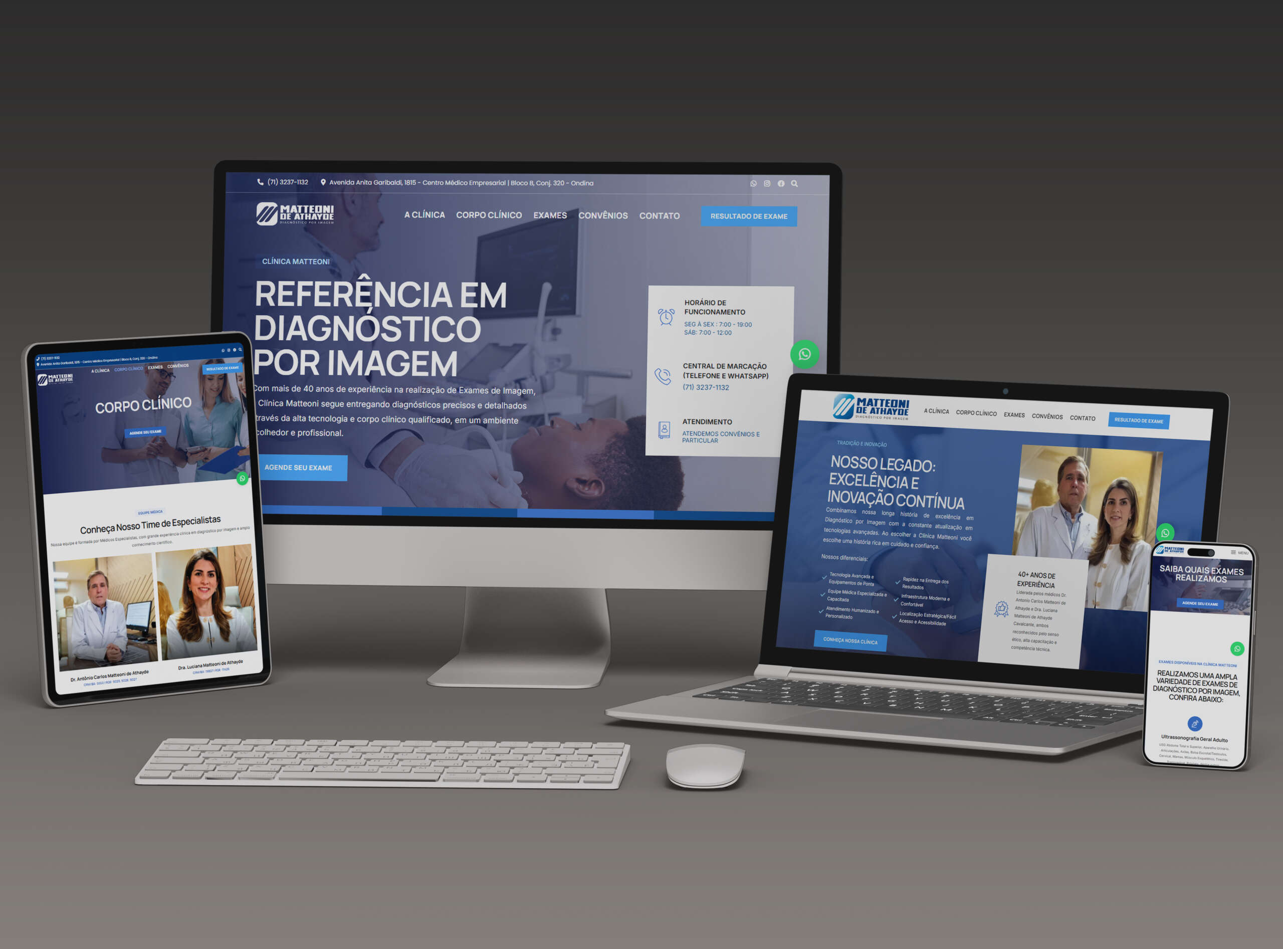 Clínica Matteoni de Athayde - Site Institucional