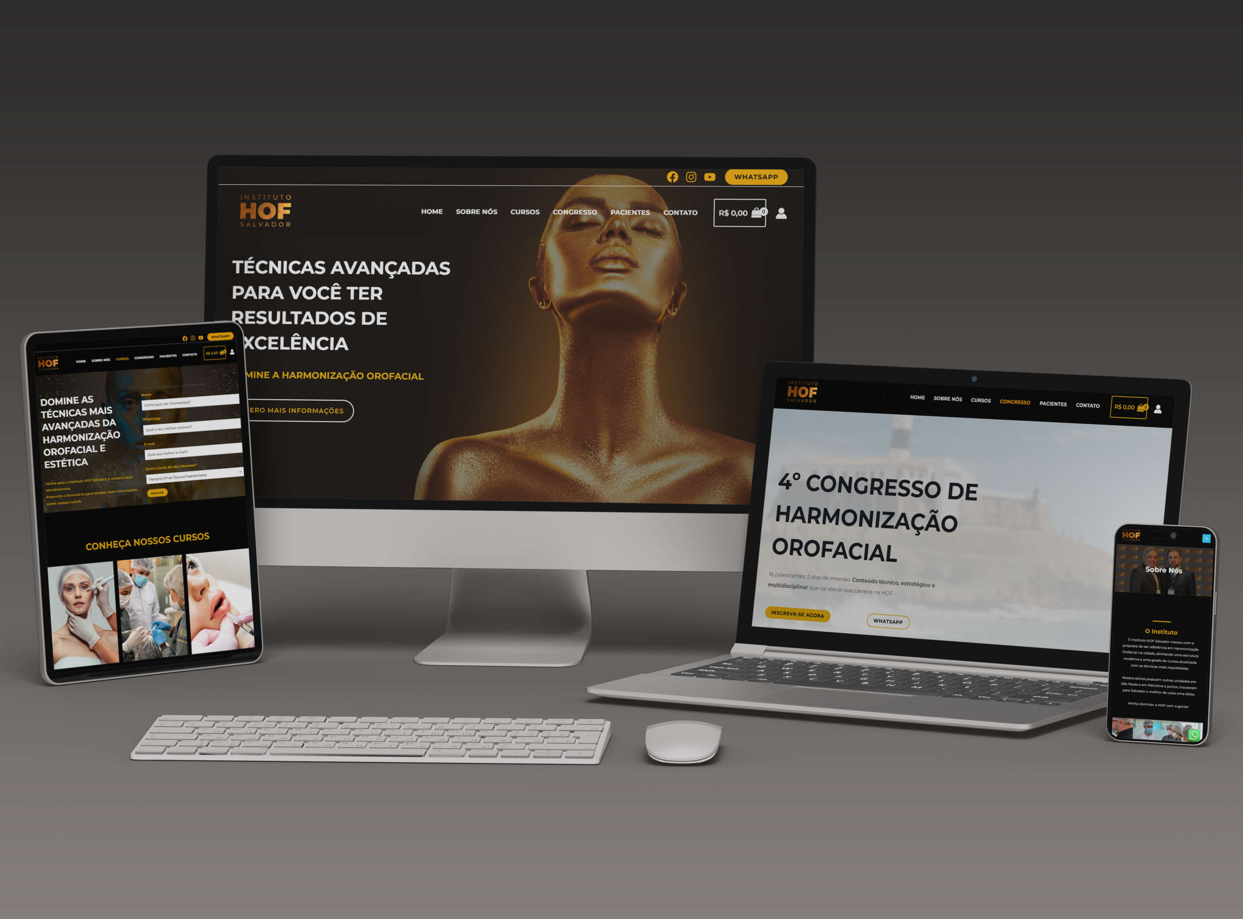 Instituto HOF Salvador - Site Institucional