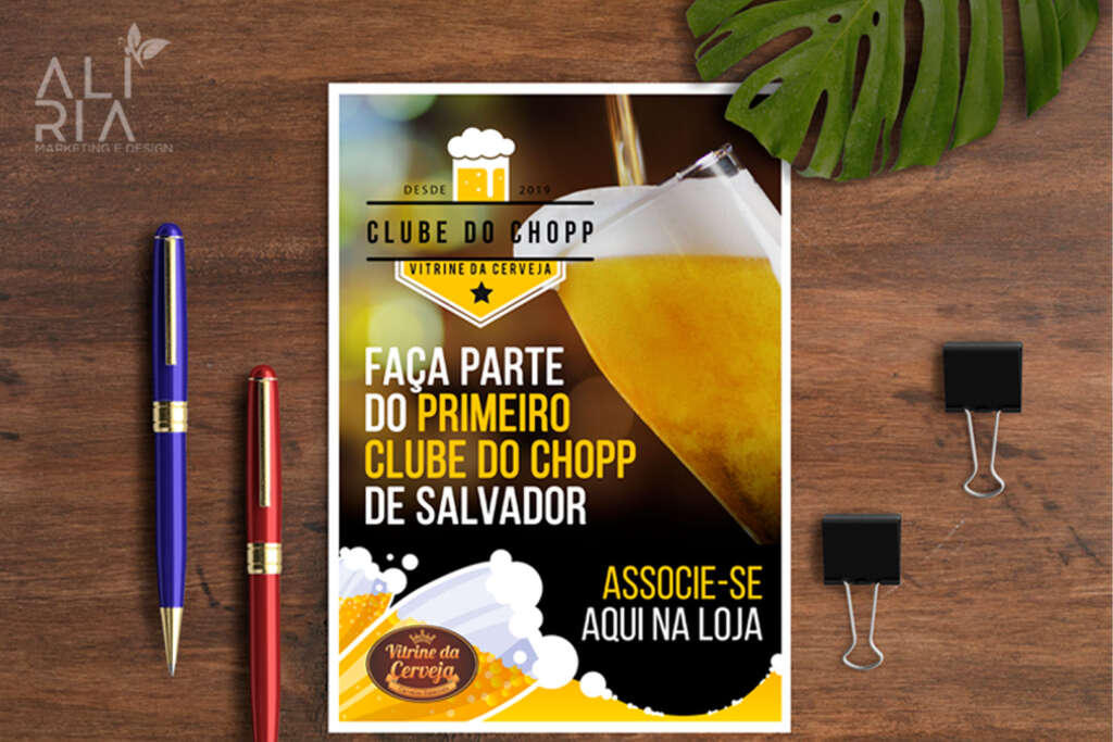 CARTAZ A4 - CLUBE DO CHOPP